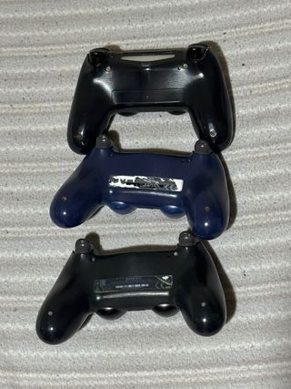 Mandos PS4 (PlayStation 4) Negros y Azul