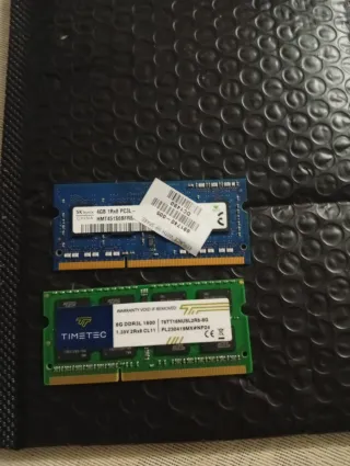 2x Memoria RAM DDR3 8GB, 4GB SK hynix TIMETEC
