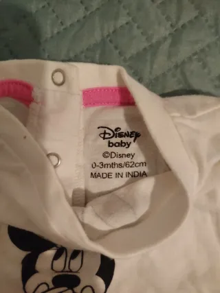 Camiseta Minnie Mouse 0-3 meses