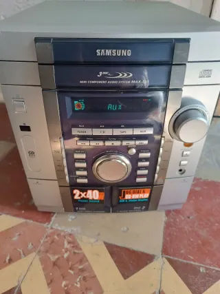 Aparelhagem Samsung MAX-L45 2×40W RMS