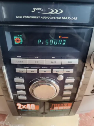 Aparelhagem Samsung MAX-L45 2×40W RMS