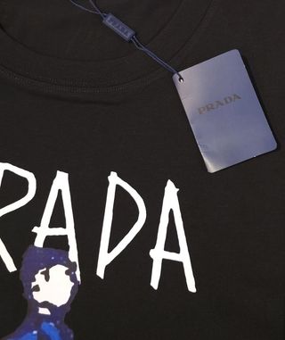 Camiseta Prada Hombre Negra Talla L Ref-54300