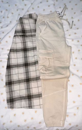 Pack 2: Sobrecamisa y Pantalón Cargo Beige