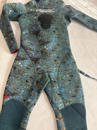 Traje Neopreno Buceo 5mm Camuflaje