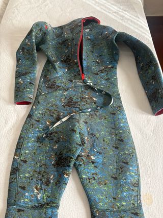 Traje Neopreno Buceo 5mm Camuflaje