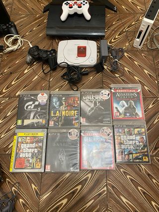 Lote Consolas y monitor