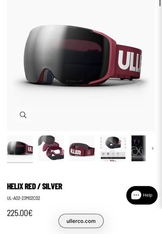 Gafas de esquí Uller Helix Red/Silver