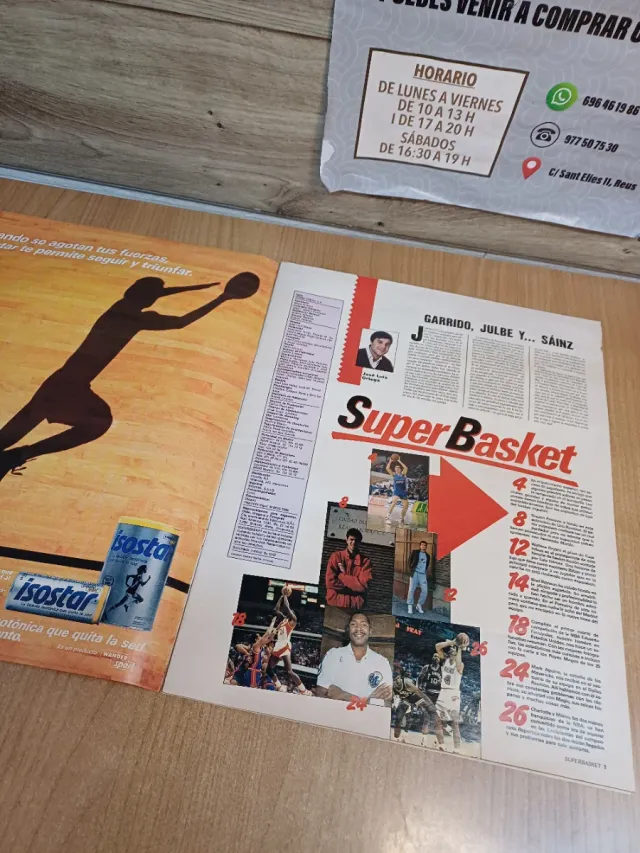 Lote 3 Revistas Super Basket, 1988,1989