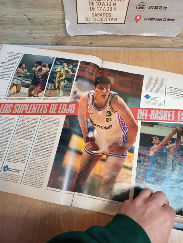 Lote 3 Revistas Super Basket, 1988,1989
