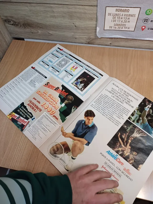 Lote 3 Revistas Super Basket, 1988,1989