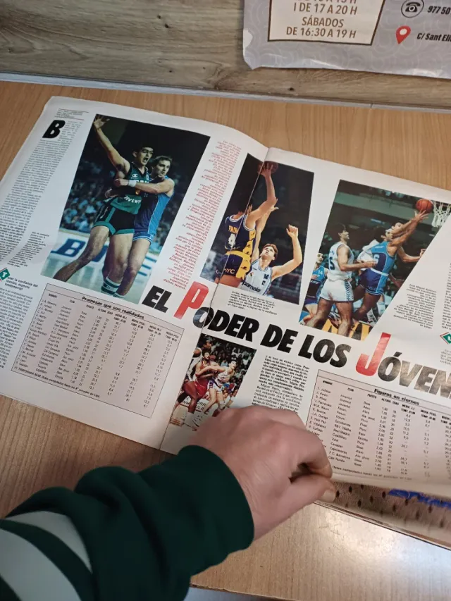 Lote 3 Revistas Super Basket, 1988,1989