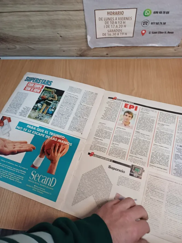 Lote 3 Revistas Super Basket, 1988,1989