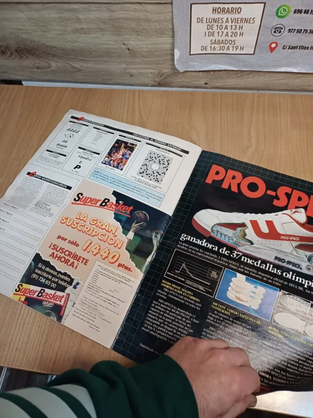 Lote 3 Revistas Super Basket, 1988,1989