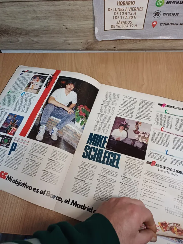 Lote 3 Revistas Super Basket, 1988,1989