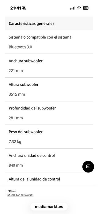 Barra de Sonido LG NB4540