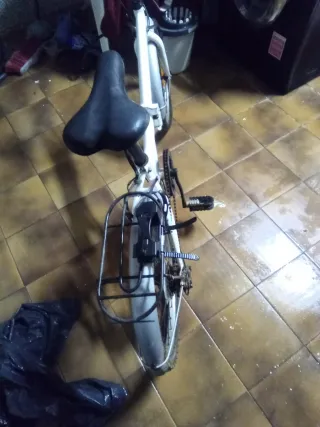 Bicicleta Plegable Blanca