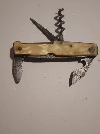 Coltellino tascabile antico Souvenir de Reims