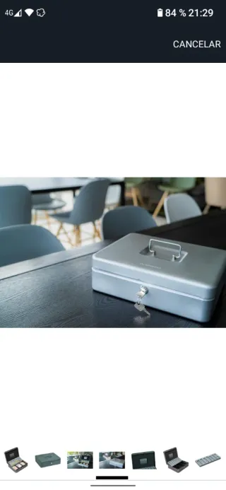 Caja Fuerte Metálica con Llaves,