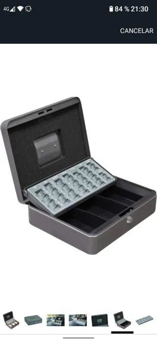 Caja Fuerte Metálica con Llaves,