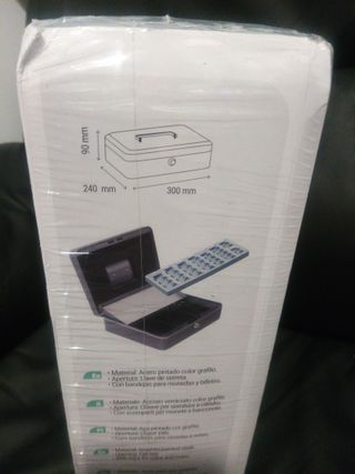 Caja Fuerte Metálica con Llaves,