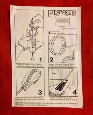 JUEGO VINTAGE "PILOT GOING (NOVOLINEA-AÑOS 70)".