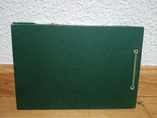 Álbum de fotos floral