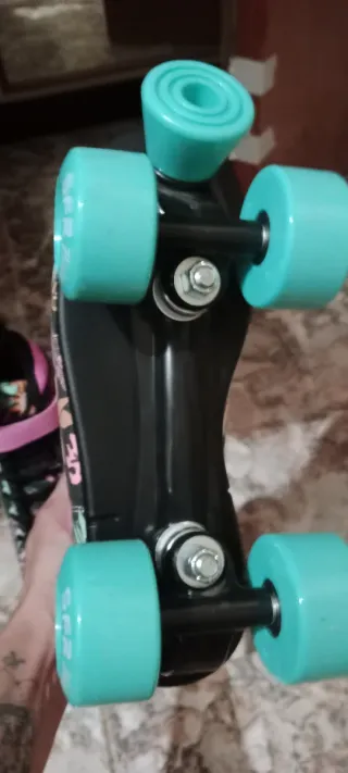 Patines Profesionales Nuevos Estampado Tropical