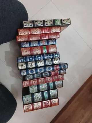 Tomos de gran colección de la literatura universal