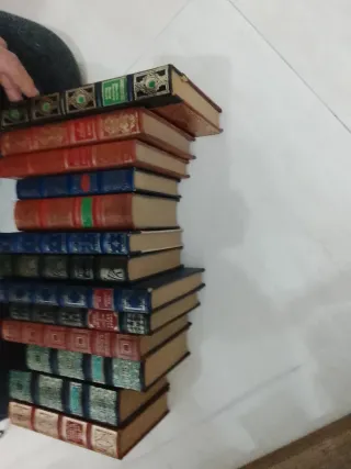 Tomos de gran colección de la literatura universal