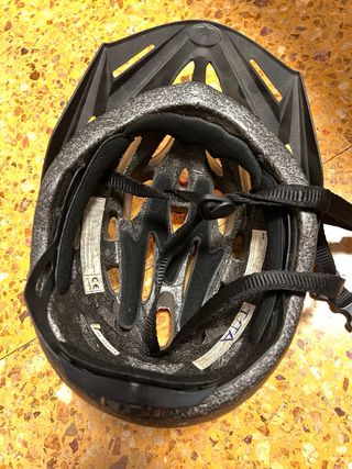 Casco Bici Rosa y Negro