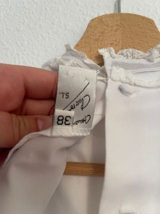 Vestido Comunión Talla 38 Blanco
