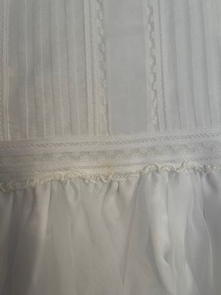 Vestido Comunión Talla 38 Blanco