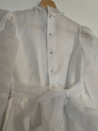 Vestido Comunión Talla 38 Blanco