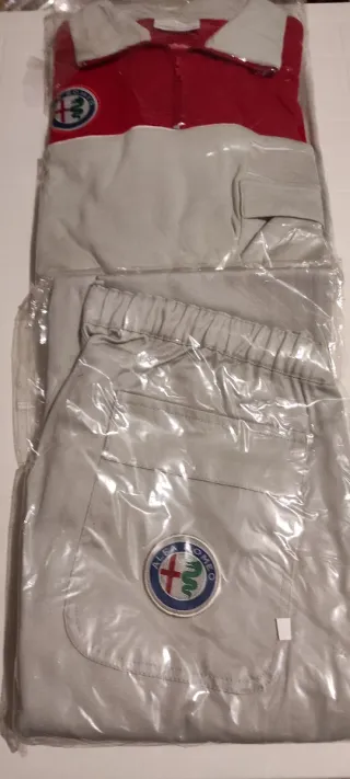 Felpa Alfa Romeo grigio e Rossa