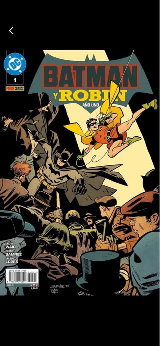 Batman y robin año uno 1-5