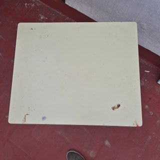 Pupitre antiguo pequeño madera y metal