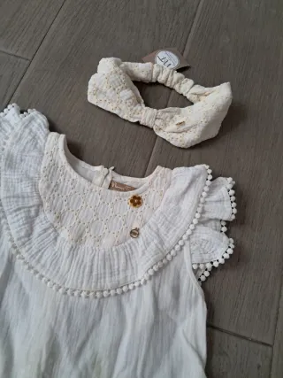 Vestido y gabardina Noma Fernández Talla 10