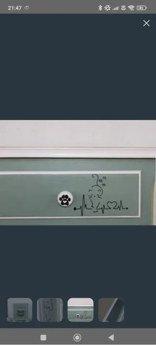 Casa para gatito restaurada