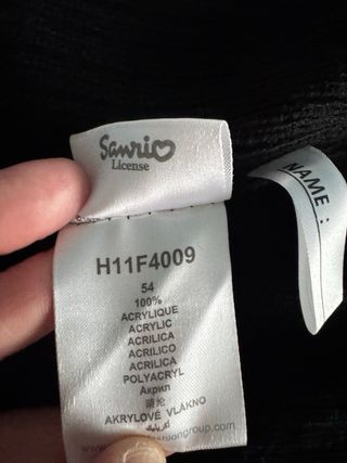 Berretto Hello Kitty Taglia 54 Acrilico