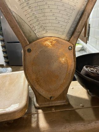 Báscula antigua Berkel Patent Bruselas