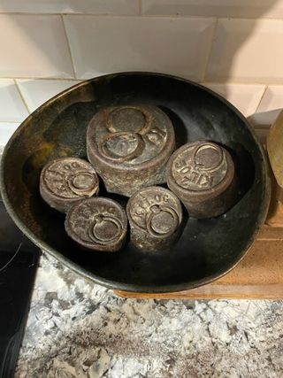 Báscula antigua Berkel Patent Bruselas