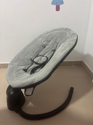 Mecedora/Hamaca Eléctrica Bebé Gris