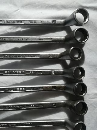 Juego 11 llaves acodadas