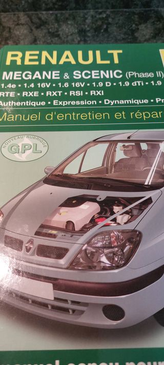 Libro de taller Renault Megane Scenic II