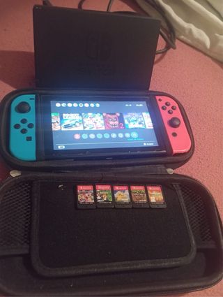 Adaptador de corriente Nintendo Switch Negro