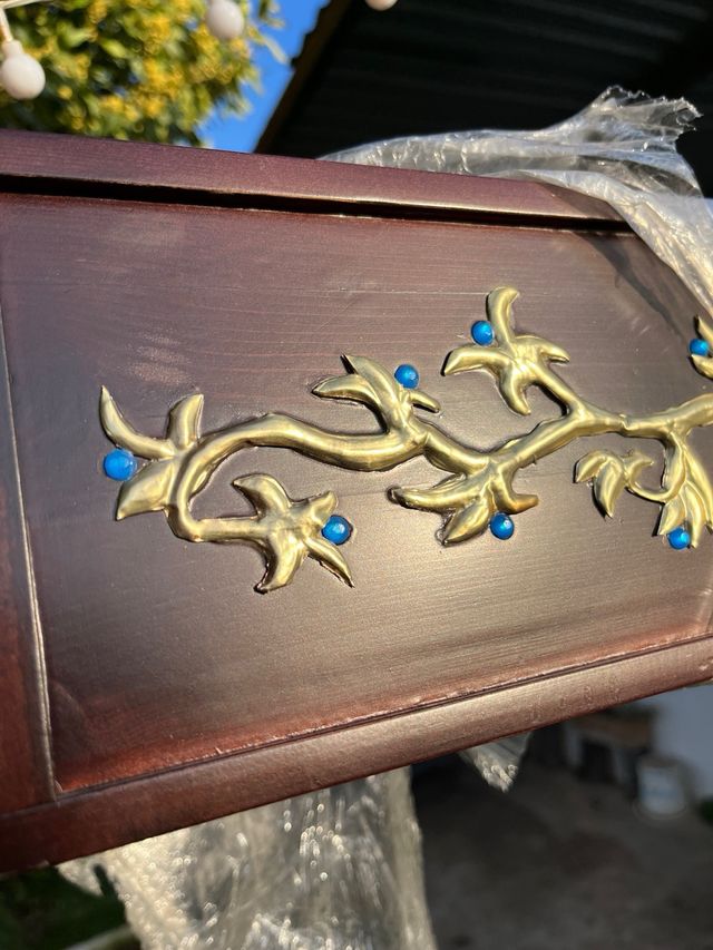 Gran Cruz Procesión Madera y Latón 2,70m