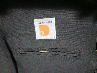 Chaqueta hombre Carhartt Negra Talla L.