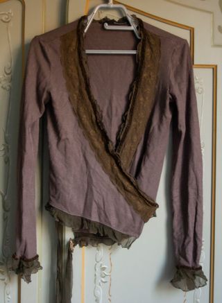 Cardigan AnnaRitaN Tg 44 Marrone