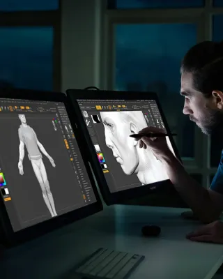 Huion Kamvas 22 Plus Tableta Gráfica
