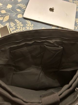 Bolso Tote Negro para Portátil